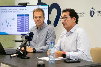 deputado de Deportes, Antonio Leira - Cursos entidades deportivas 1