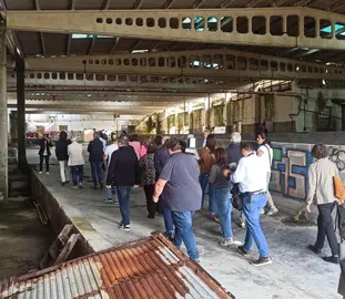 Visita a antiga baleeira de Canelinas