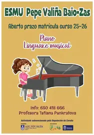 cartel escola Pepe Valina de Baio 25-26