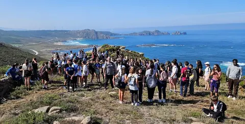 Saida do IES Pedra da Aguia ao Vilan