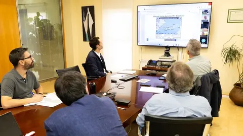 13,00 h.-            O director de Augas de Galicia, Roi Fernández, presidirá, de xeito telemático, a reunión da Oficina Técnica da Seca. Na sala de xuntas (praza Camilo Díaz Valiño, 7-9). Foto xoán crespo