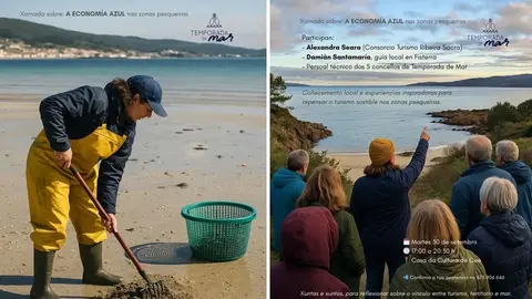 Xornada de Economia azul en Cee Temporada de Mar