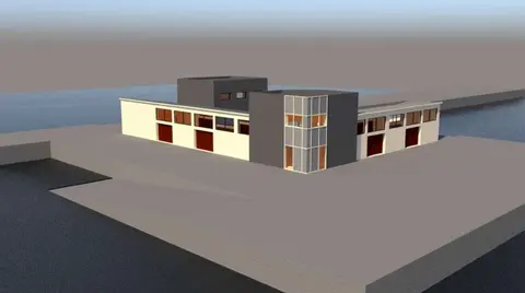 Proxecto para a reforma da lonxa vella de Camarinas para o Museo dos Naufraxios 2