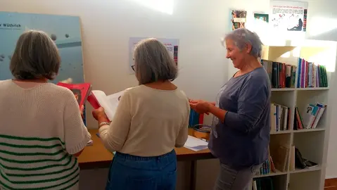 Mulleres de SAn Martino de Ozon Punto de Lectura de Quintans