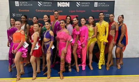 Familia do CLUB Arte e Movemento nos Galegos Caribenos