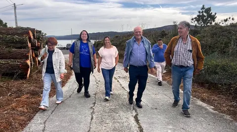 A Croa de Camarinas coa deputada