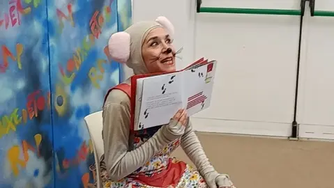 Isabel Risco cos Ratinos de Lonxedetodo