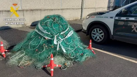 Roubo redes no porto da Coruna
