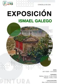 cartel expo Ismael Galego-Zas