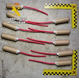 explosivos dinamita pesca camarinas