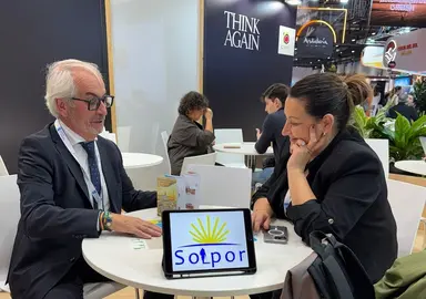 Jesus Picallo de Solpor en Londres-producto-solpor-feria