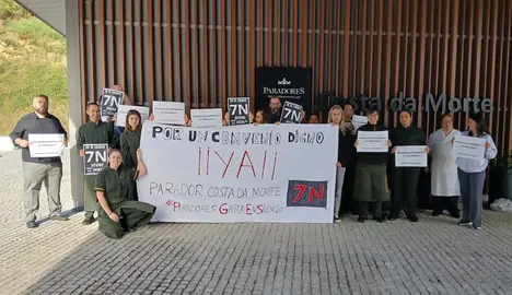 Traballadores do Parador de Muxia reclama CSIF