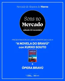 Xurxo Souto no Mercado de Abastos de Muros