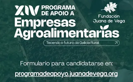 Programa de apoio empresas Juana de Vega