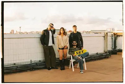 Charlie a nova banda de Carballo Foto de Álvaro Piñeiro