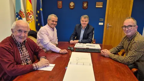 Reunion de Portos da Confraria de Corcubion e o Carrumeiro