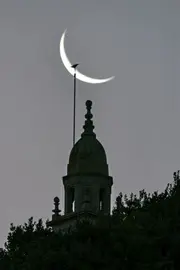 1. Lúa decrecente polo santuario de Antonio Fernández Martínez