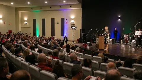 Auditorio do Viso na sua estre<