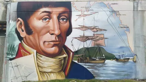 Mural de Mourelle en Corme