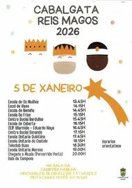 Cabalgata Reis 2026 Muxia