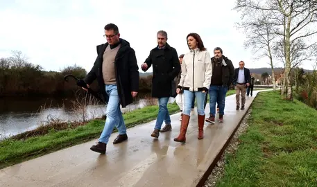 Senda rio Anllons Ponteceso