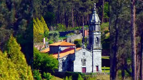 Igrexa de Buxantes.Foto-Modesto