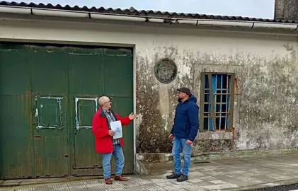 A Casilla de Bustelo cos membros do BNG