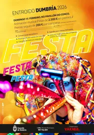 cartel entroido 2026 Dumbria