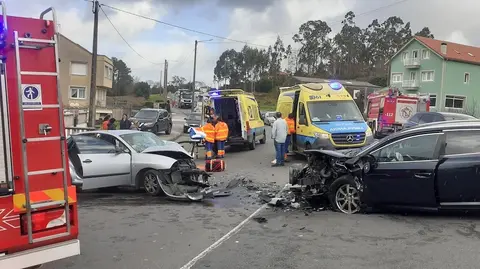 accidente na Laracha