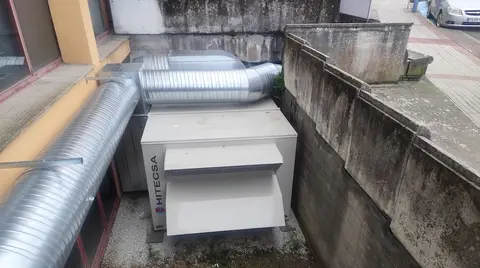 Climatizacion Biblioteca Laxe