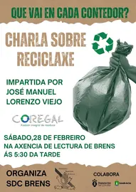 Charla reciclaxe en Brens