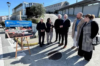 Rotonda Malpica ceip Milladoiro