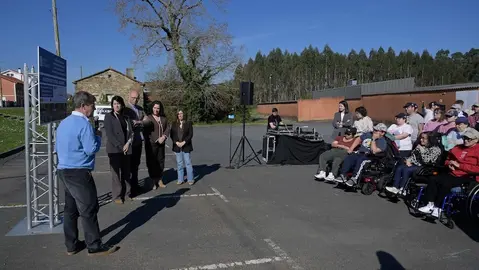 Presentacion da nova senda en Nanton