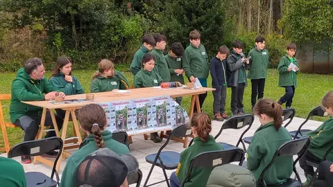 Presentando.o programa de Senda Nova de Primavera en Ruta