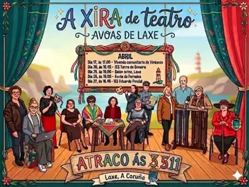 Xira das Avoas de Laxe pola Costa