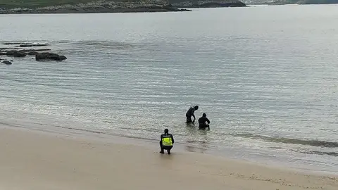 O GOAS comezou a campaña subactuática para datar o Pecio da Arnela-Foto-Suso Lista