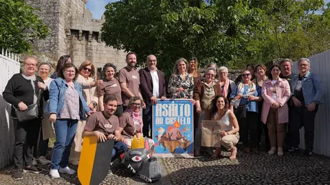 Presentacion Asalto ao Castelo Vimianzo 2026 - Fotografía grupo