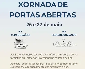 Xornada de portas abertas IES Fernando Blanco
