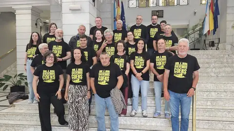 Plataforma contra a mina de Coens na Deputacion