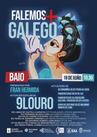 CARTEL FALEMOS + GALEGO