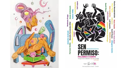 Exposicion Sen Permiso do Garabato