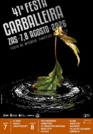 Cartel Festa da Carballeira de Zas 2026
