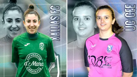 Noe Vimi do Xallas e Noemi do Ce enos cromos do ano pasadp