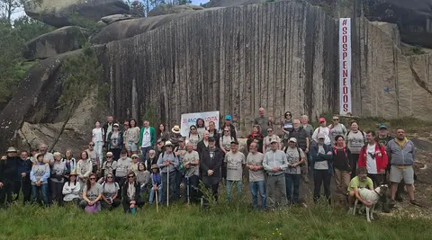 Ruta conmemorativa 20 anos Penedos-foto Emilio Roca