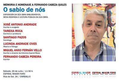 TARXETA Homenaxe a Fernando. CARBALLO