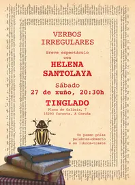 Helena Santolaya reivindica a desobediencia da linguaxe no Tinglado