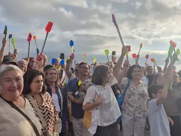 Acto en defensa de Baldaio 2