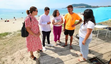 Socorristas na Langosteira