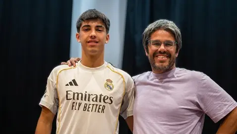 Raul Lema con Ubaldo Cerqueiro en Mazaricos