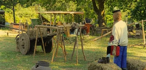 Campo de SAn Roque con Roquiño na Feira o Sabor da Aldea
